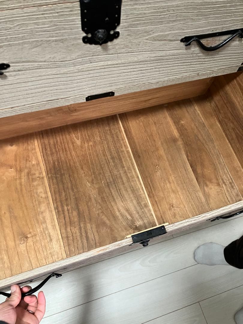 ①★希少★おしゃれ　大正時代　絹ダンス　和ダンス　和箪笥 収納家具【引取限定】