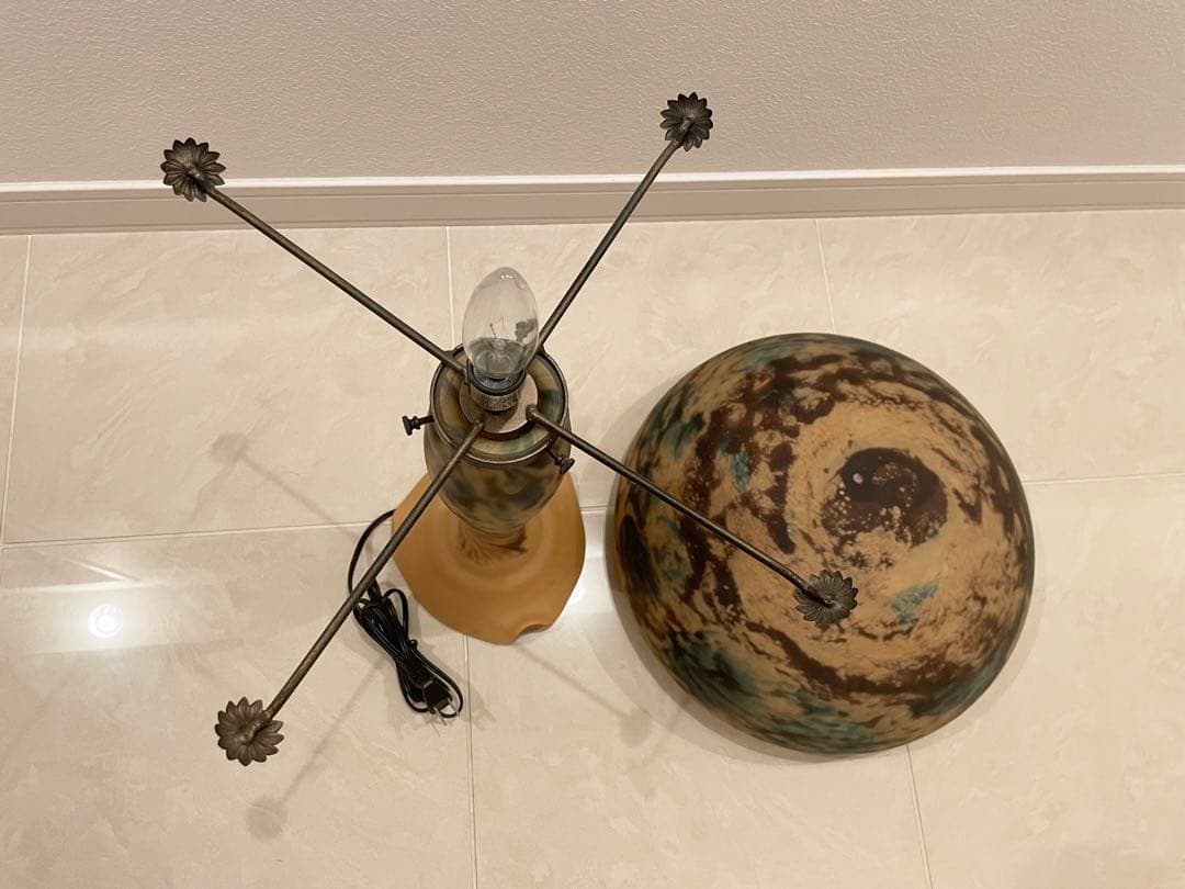 【TIEF】アンティーク照明　スタンドライト