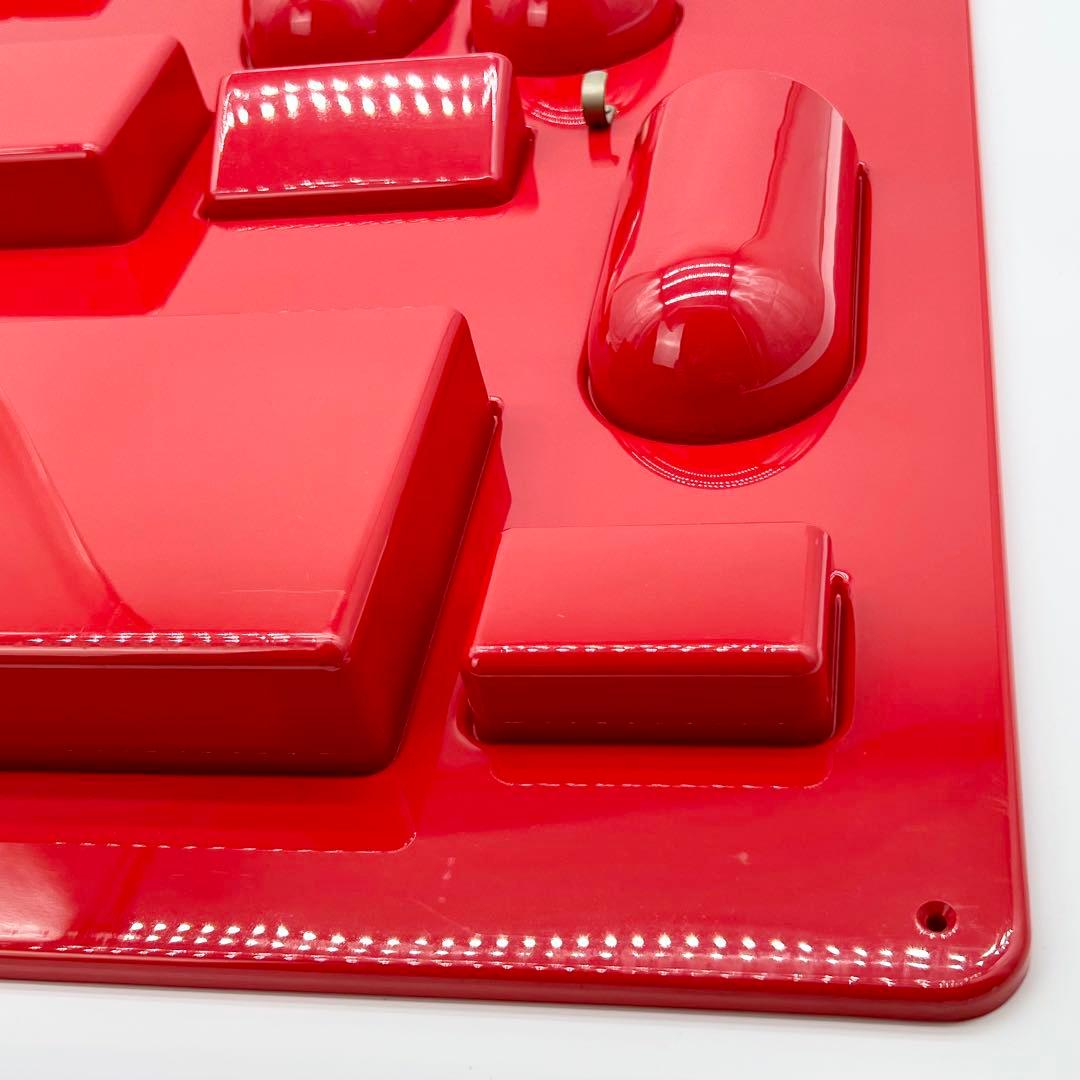 Vitra ウーテンシロ 1 Uten Silo I レッド 壁掛け 収納