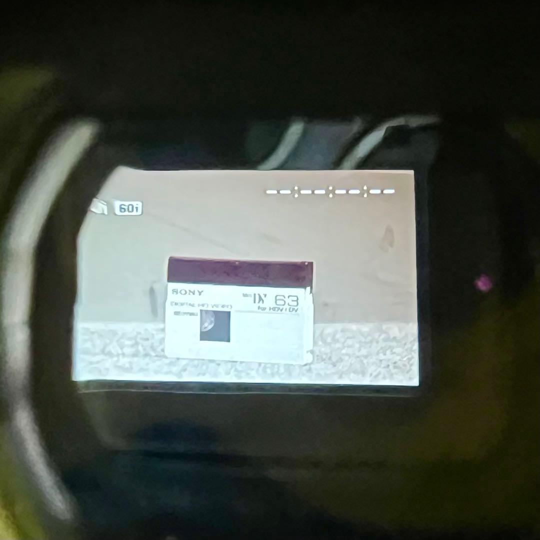 【動作OK】SONY HVR-Z1J 業務用ハイビジョン