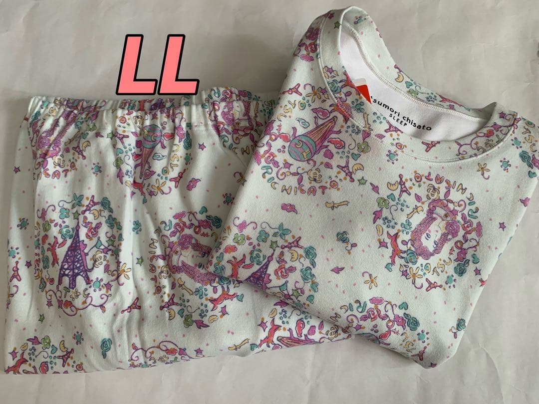 ワコール　ツモリチサト　パジャマ　LLサイズ　 UDW451 SX