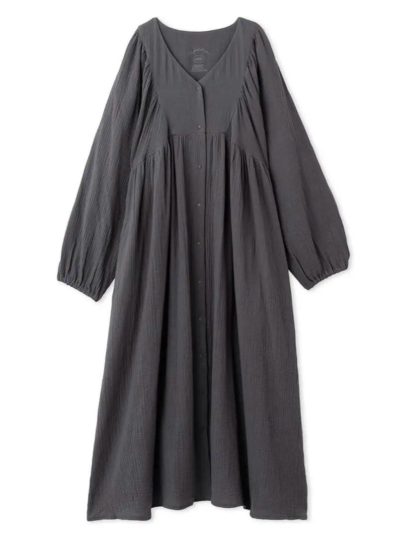 マタニティガーゼワンピース　ジェラートピケ