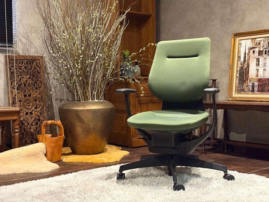 ③KOKUYO コクヨ　デスクチェア　オフィスチェア　イングチェア　H