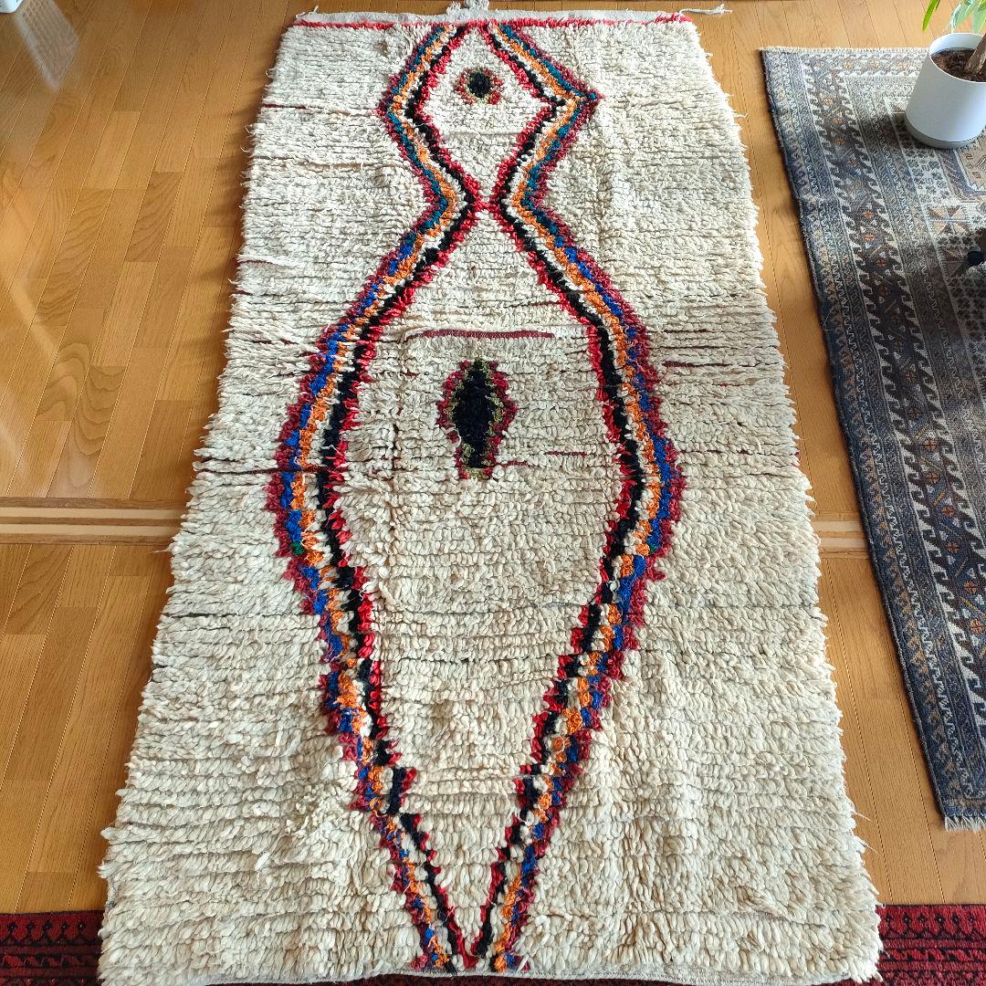 モロッコ ヴィンテージ ベニワレン ラグ 240×115