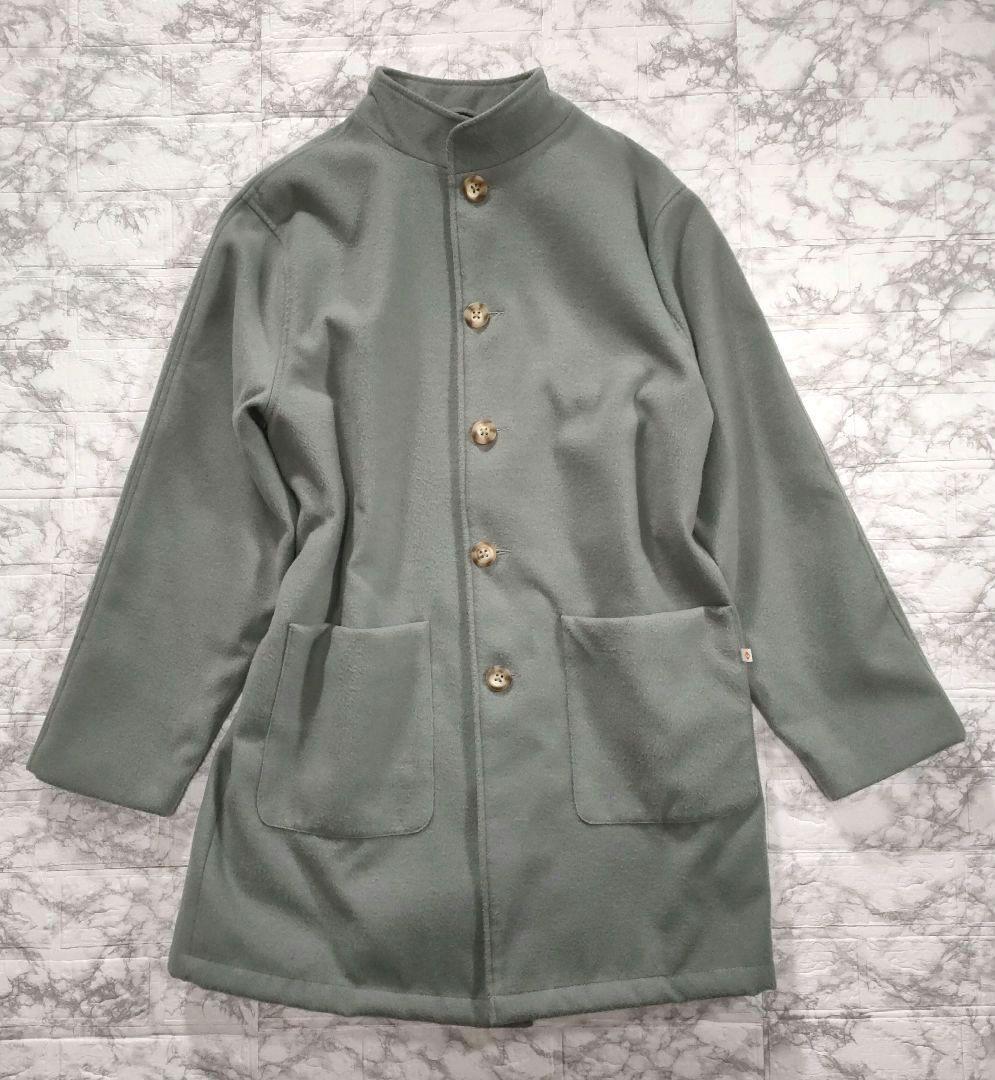 Yellow Rat　イエローラット　スタンドカラーロングコート　L