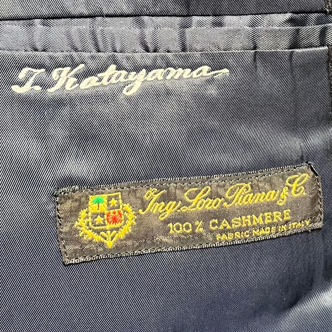 最高級 バルマン ロロピアーナ カシミヤ ウール ロング ダブル コート ロング