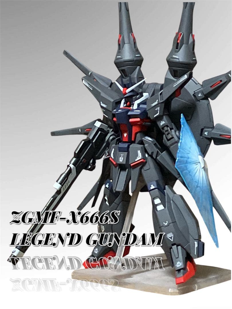 HGCEレジェンドガンダム　全塗装　完成品