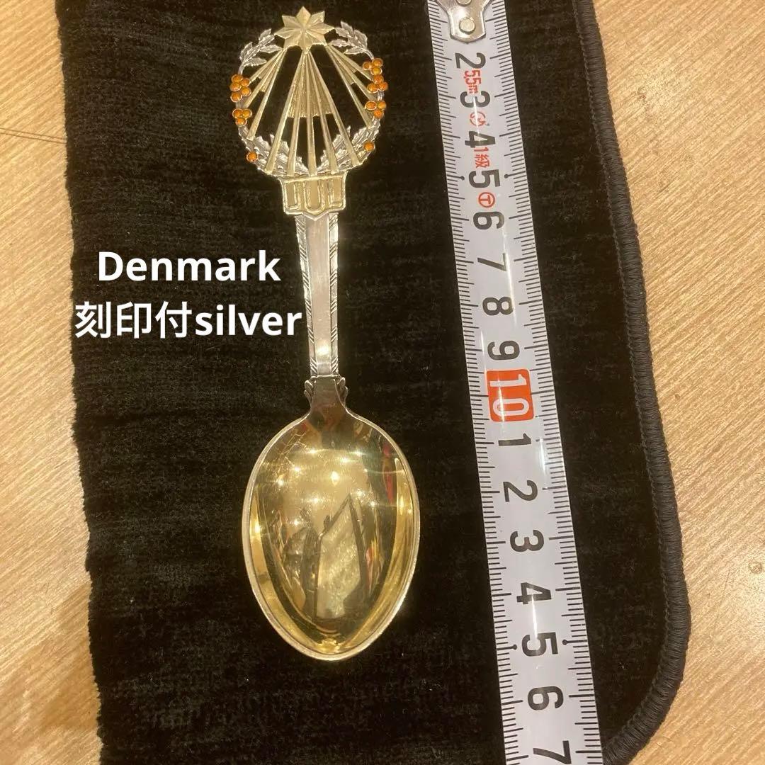 デンマーク　クリスマスMichelsen スターリングシルバー　スプーン