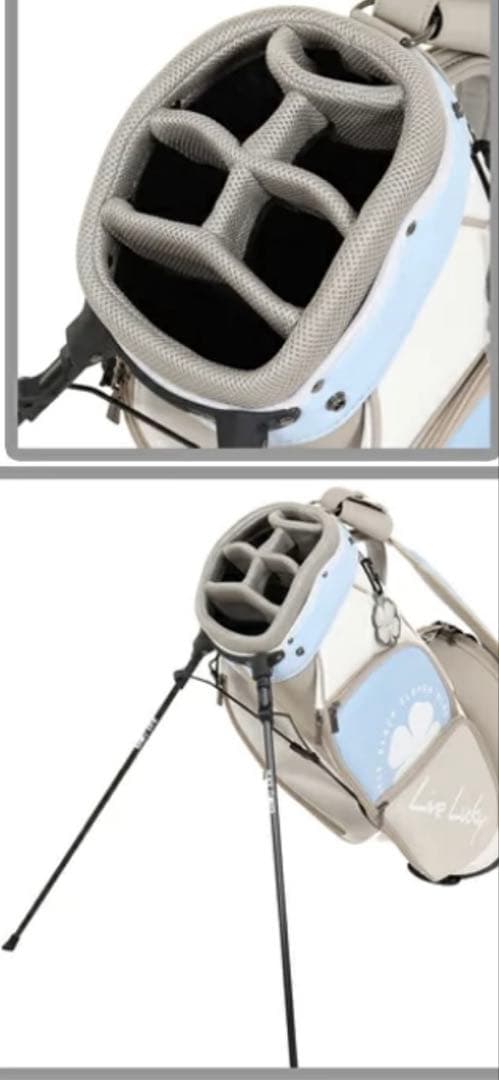 ブラッククローバー　キャディバック　ベージュ