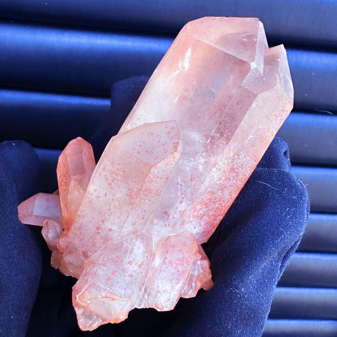 爆レア❗️浄化❗️超綺麗♡超強いパワー ピンク ヒマラヤ クラスター天然石A1551