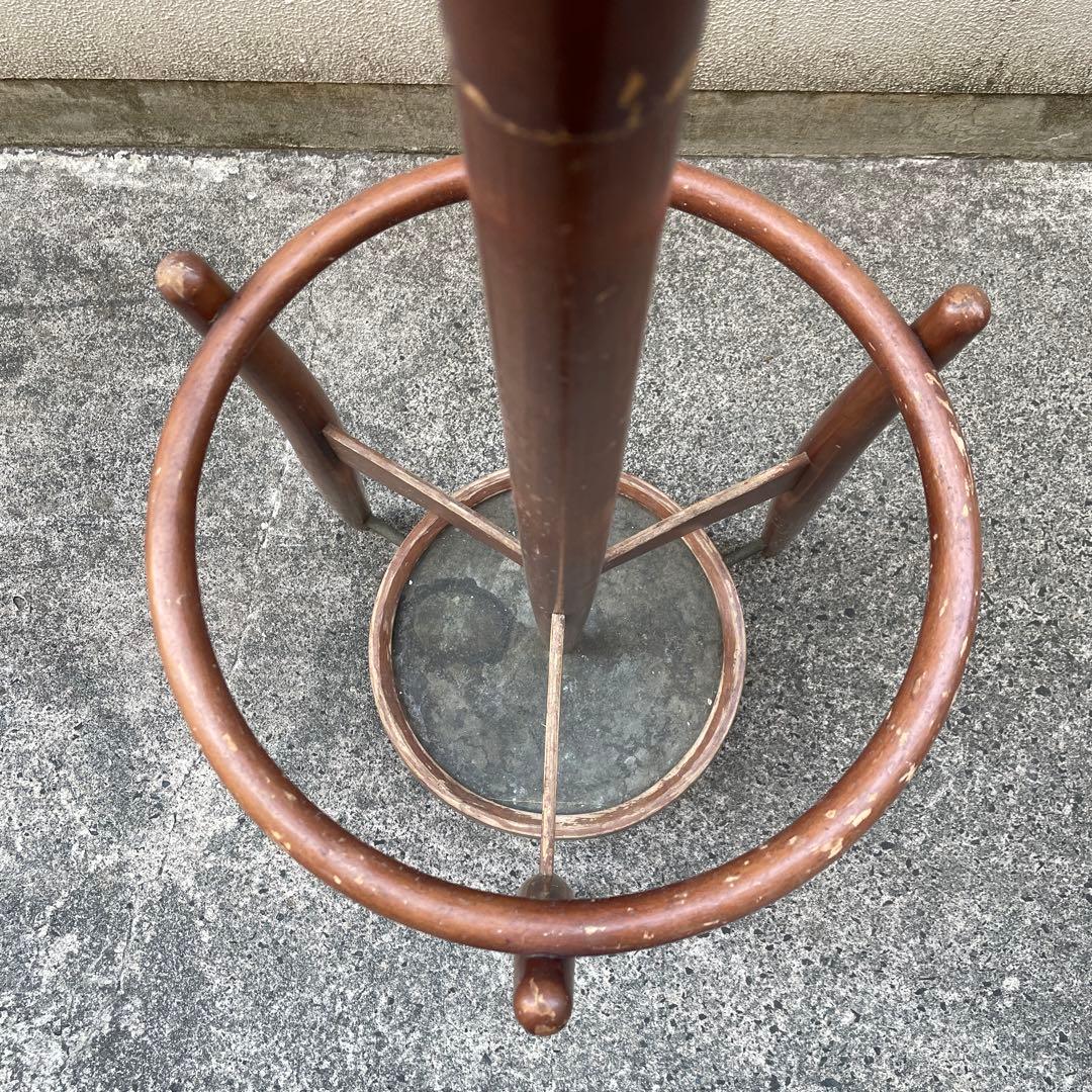 秋田木工 曲木ポールハンガーヴィンテージコートハンガー帽子掛け 傘立て