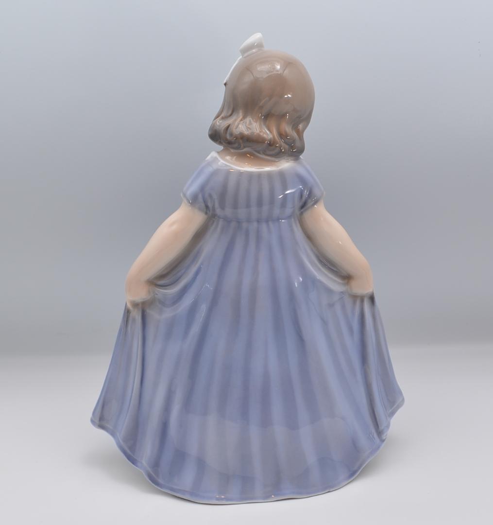 東洋の行灯／青いドレスで踊る少女　リヤドロ／ロイヤル　2体おまとめ　ご成約済み