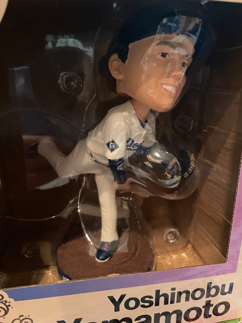 【新品未使用】ドジャース　山本由伸 １ＳＴボブルヘッド　6月13日配布