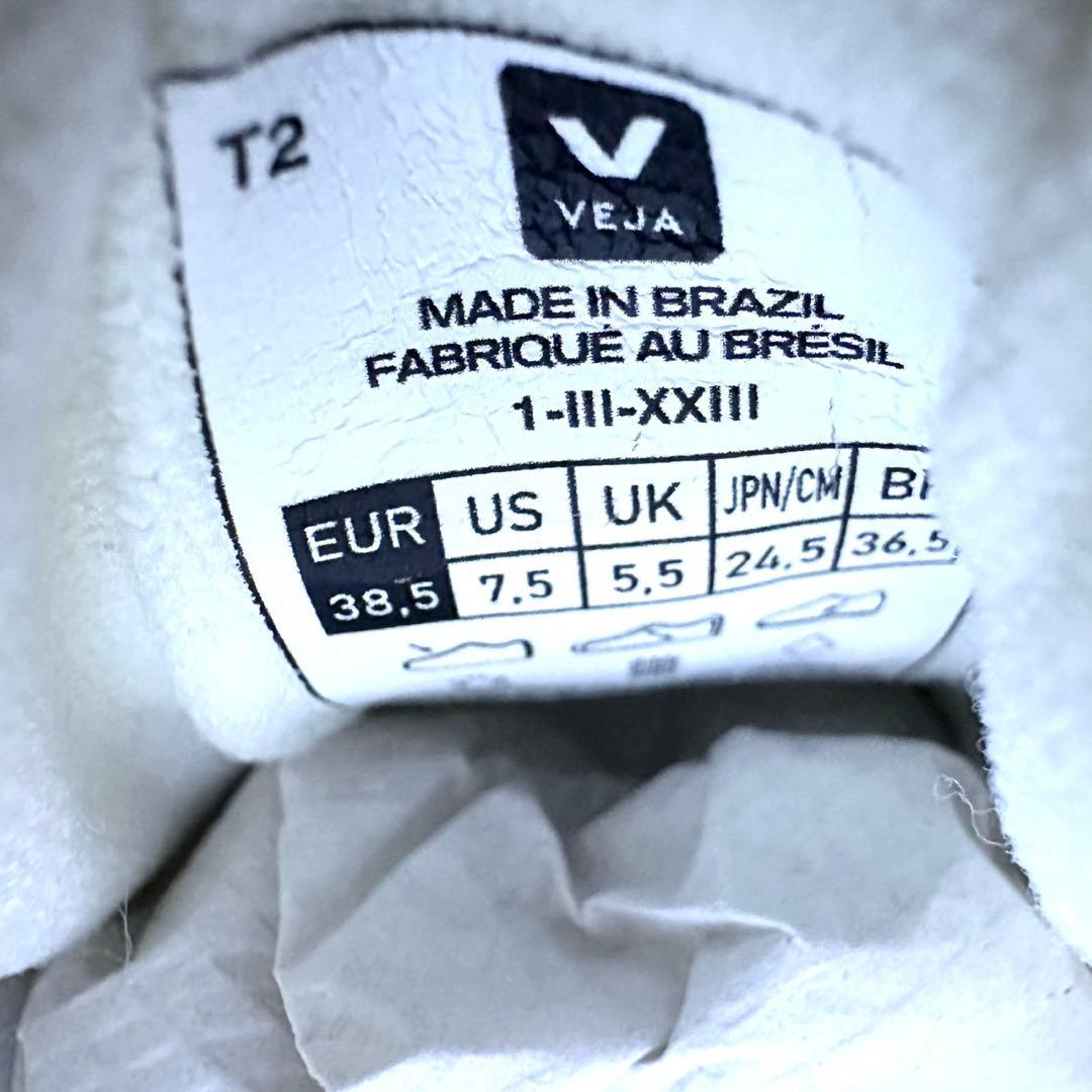 【極美品】VEJA ヴェジャ ミノタウロ ハイカット スニーカー ホワイト