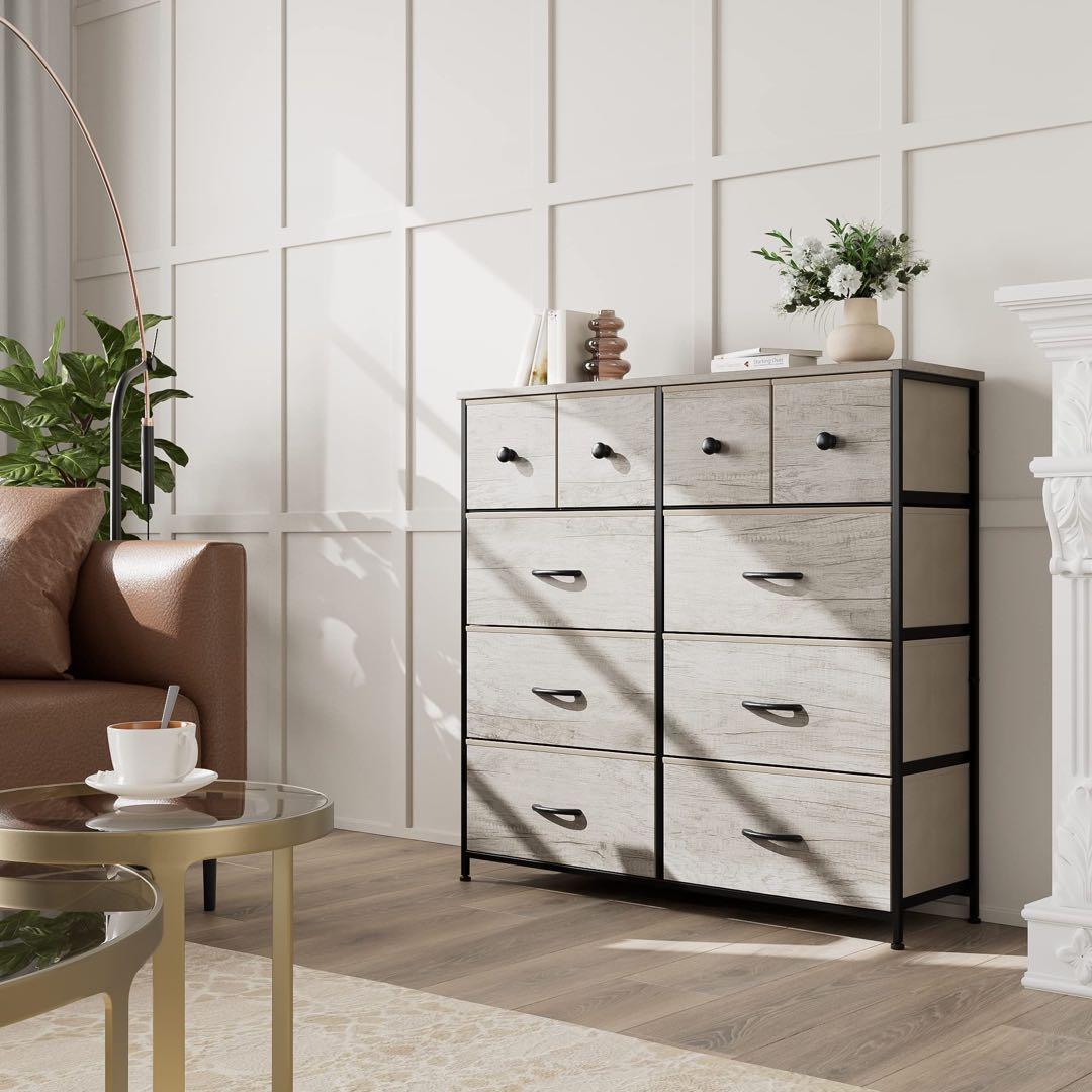 チェスト タンス 収納チェスト 4段10杯 オーガナイザー 収納ケース