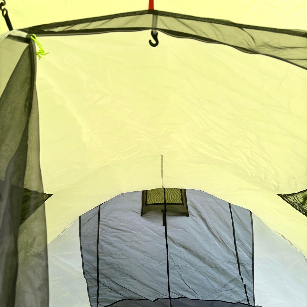 【美品】ayamaya ポップアップテント 4人〜6人用 カーキ ドーム型テント