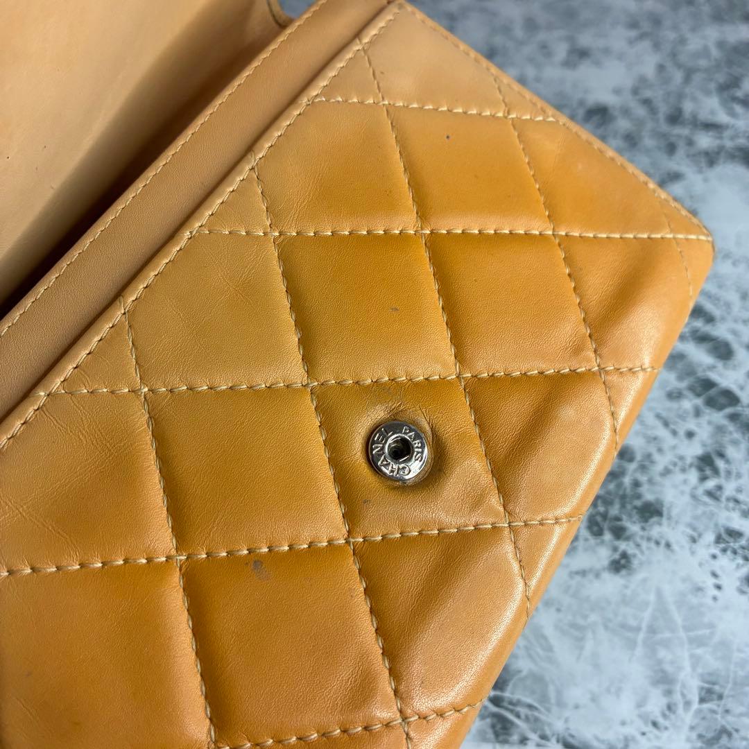 ✨CHANEL✨　シャネル　折り財布　カンボンライン　ケース　カードケース