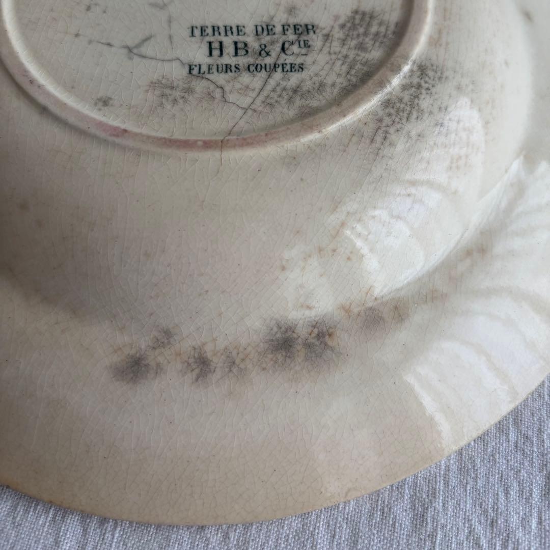 【金継ぎ用】ショワジールロワ Fleurs Coupées プレート