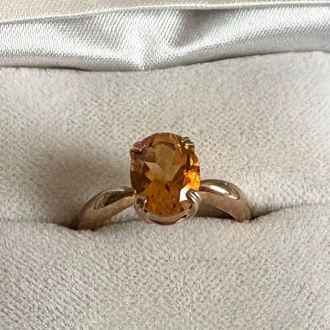 ジュエリーマキ K9 シトリン リング 指輪