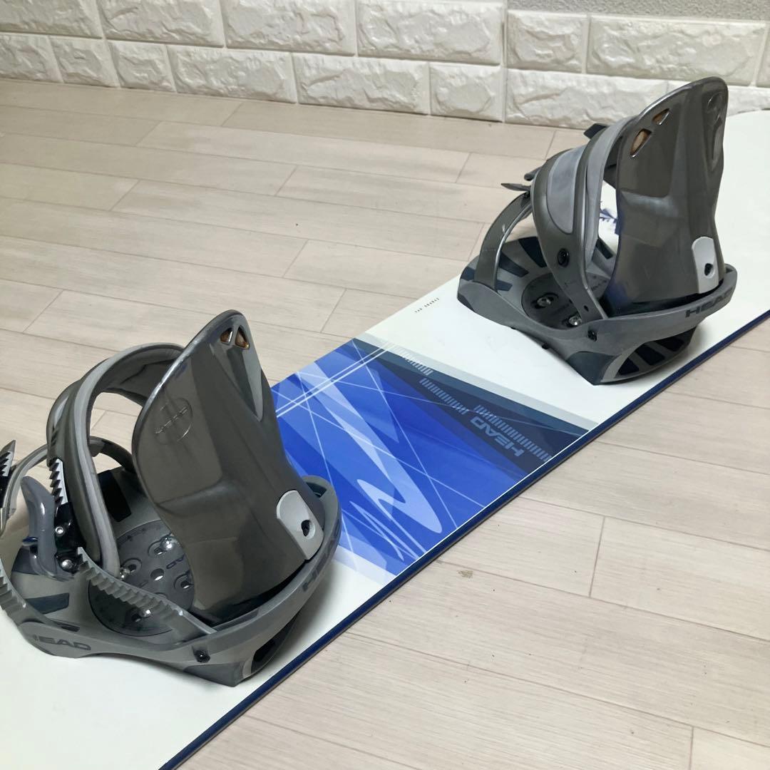 HEAD TRUE ヘッド スノーボードセット140cm/バインディング約M