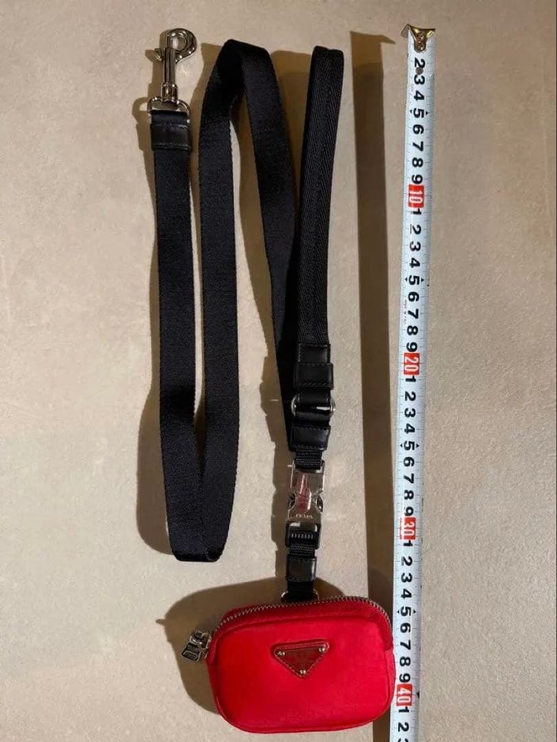 【美品】PRADA 犬用ペットリード