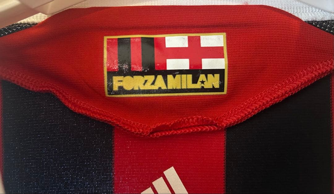 m*n様 ACミラン 2009/10 ホームユニフォーム ロナウジーニョ