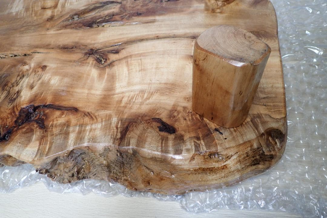 超希少 一点品 天然木 最高級 欅 ケヤキ 切り株 輪切り ローテーブル 座卓