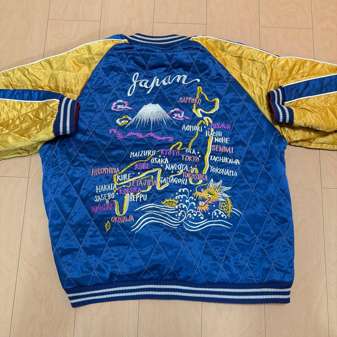 sapeur サプール　リバーシブル　スカジャン