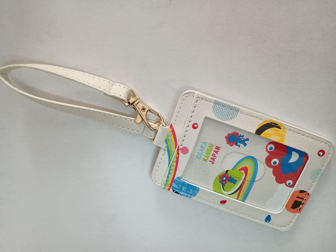 万博オリジナルICOCA＋合皮パスケース＋HISハンディファン他