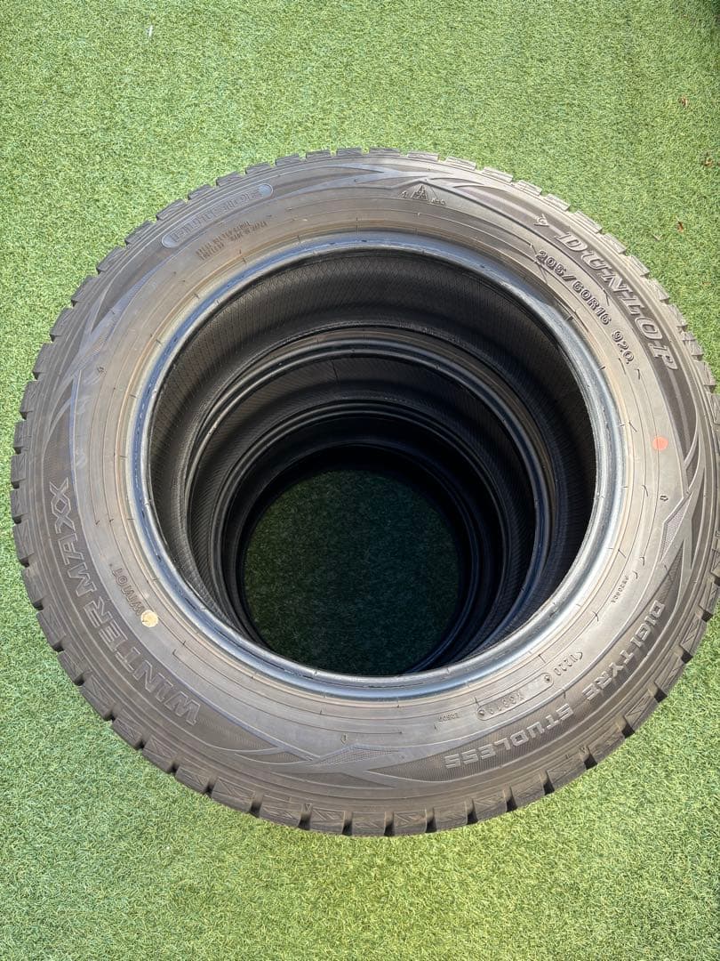 205/60r16 ダンロップ スタッドレスタイヤ 4本セット