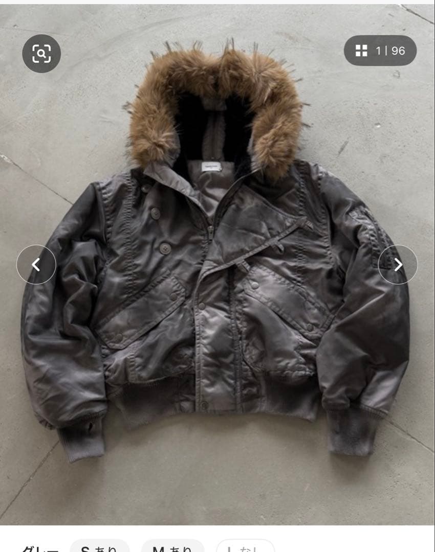 N2b アウター ファージャケット ANDER HUNK アンダーハンク