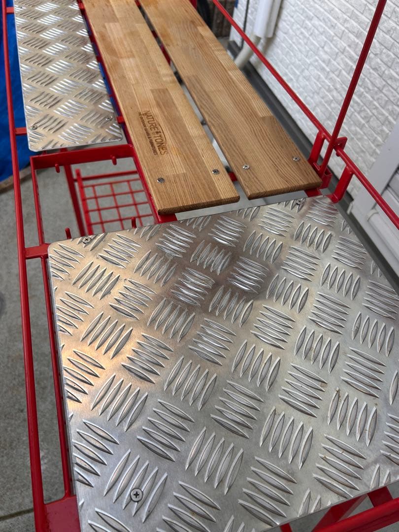 NATURE TONES キッチンカウンター 折りたたみ式オプションフルセット