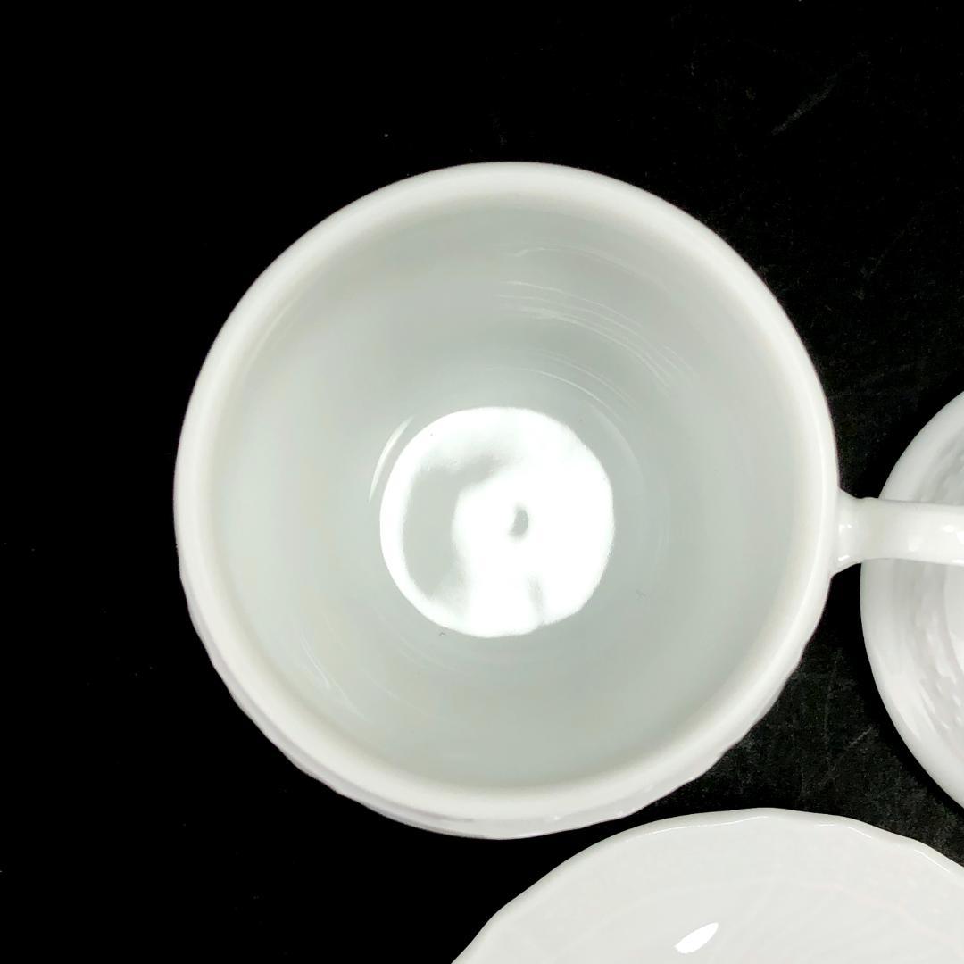 【美品】リチャードジノリ／ベッキオホワイト ティーセット