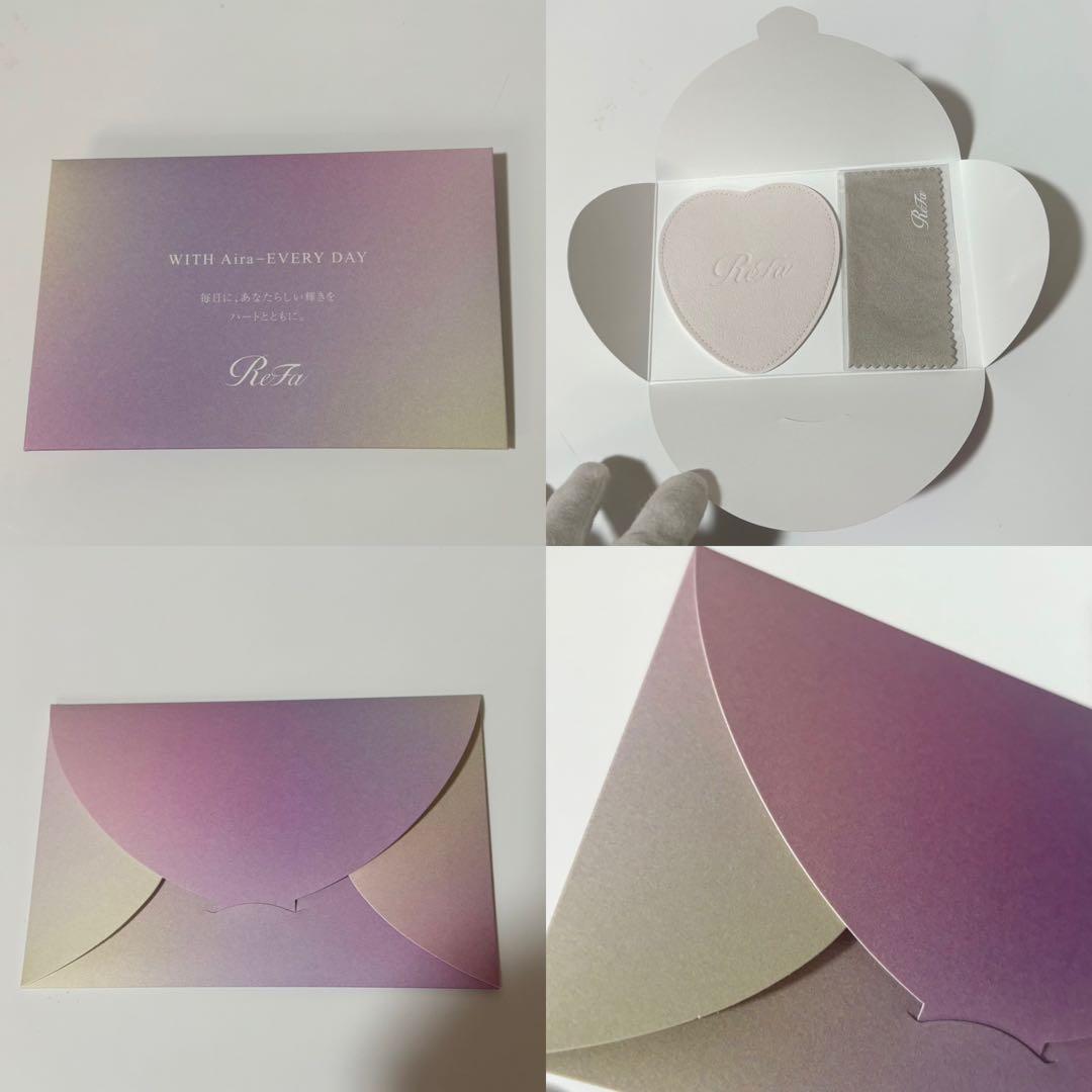 リファ クラブアイラ ハートコームアイラ ミラー シルキーパープル 非売品