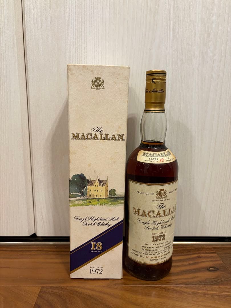超希少マッカラン18年The Macallan 18 Years Old1972
