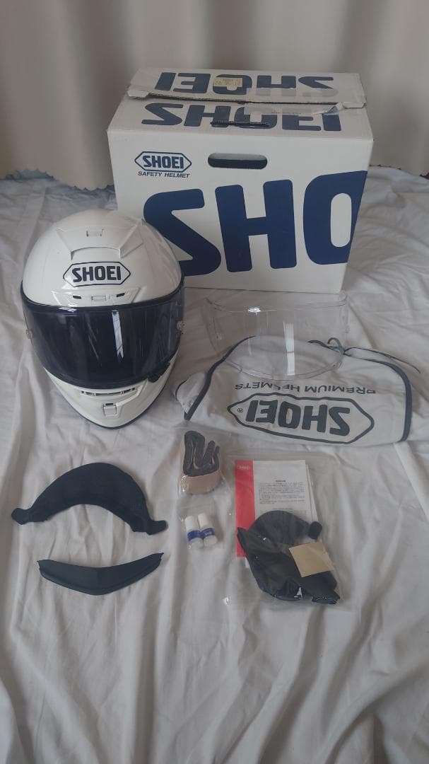 SHOEI X-Fourteen X14 フルフェイスヘルメット ホワイト M