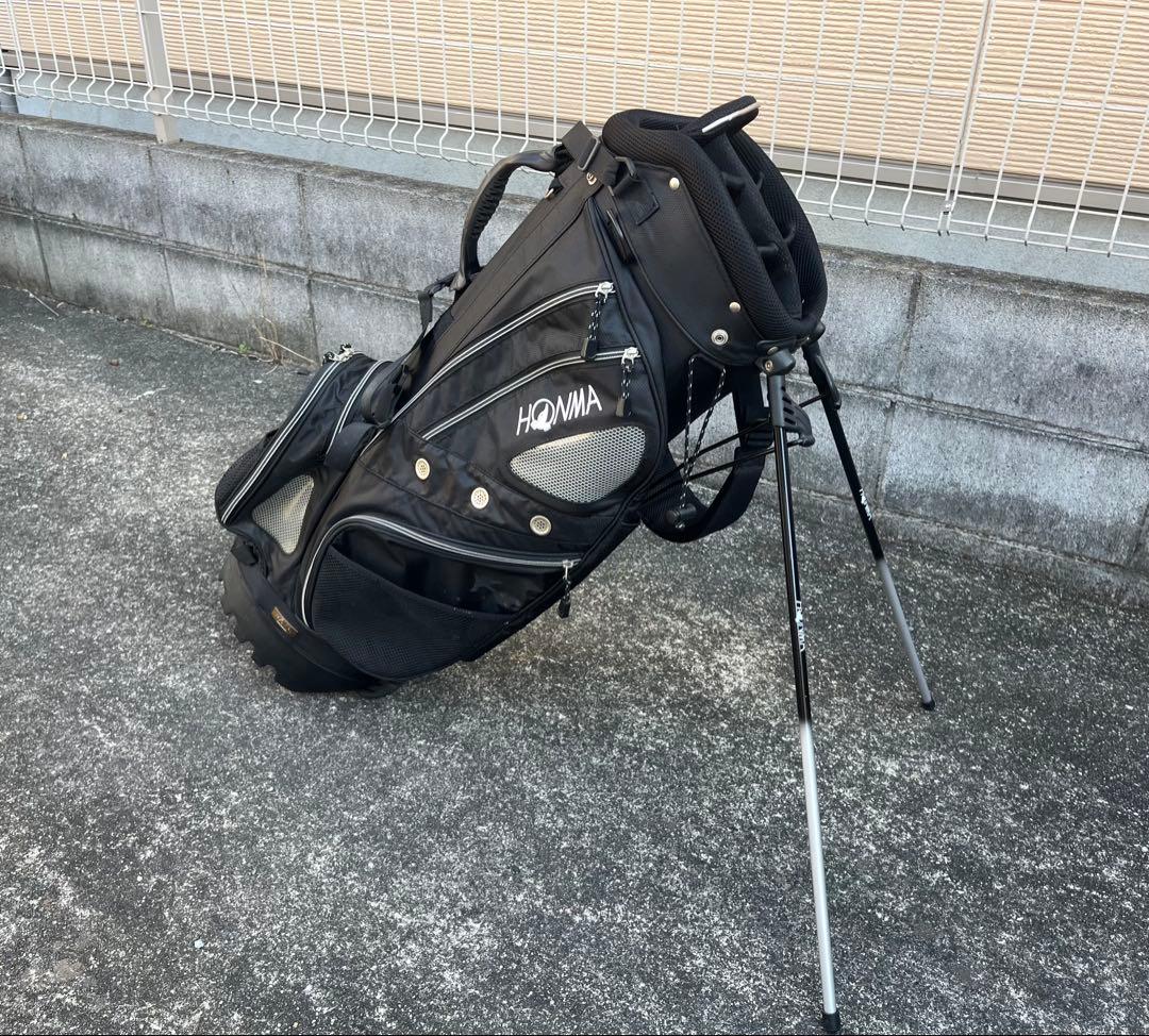 【sold ハルさん】HONMA ホンマキャディバッグ　スタンド型