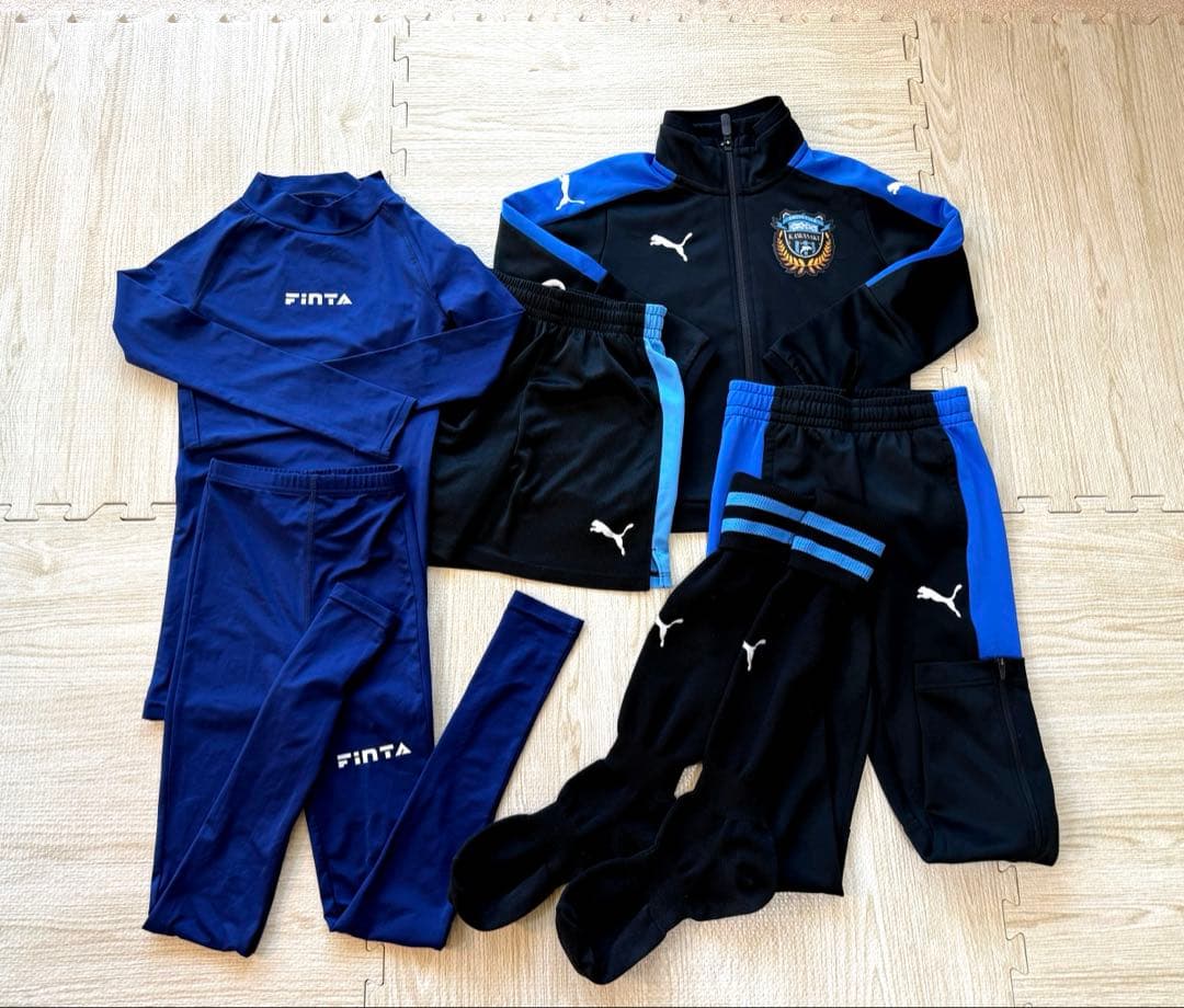 川崎フロンターレ　スクール　ユニフォーム　まとめ売り　120 130