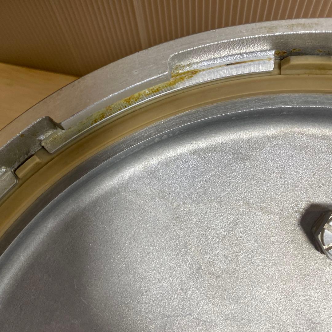 平和アルミ　圧力鍋 PCD-10W 10.0ℓ クッキングブック　貝印蒸し器付