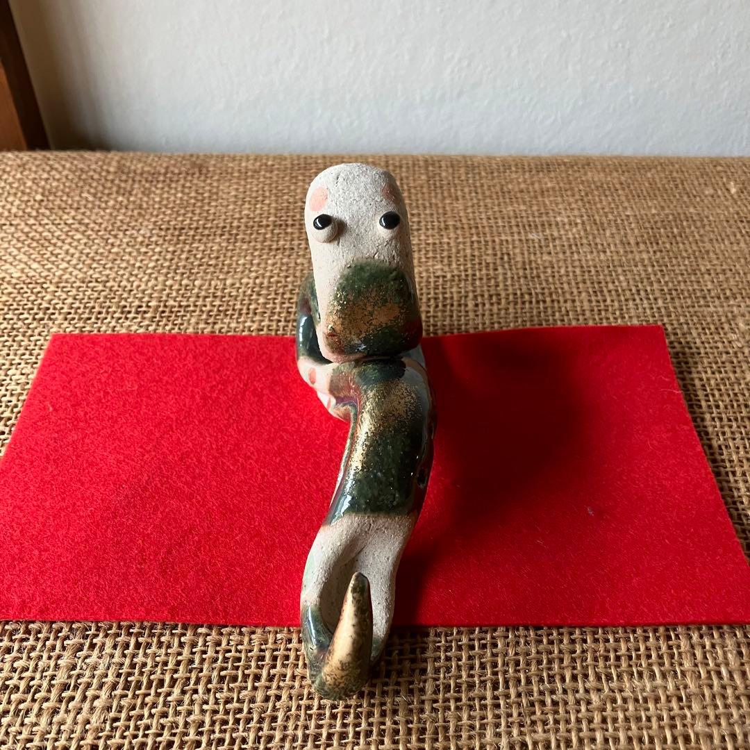 ※在庫なし　巳年　陶器の置物　干支　美濃焼