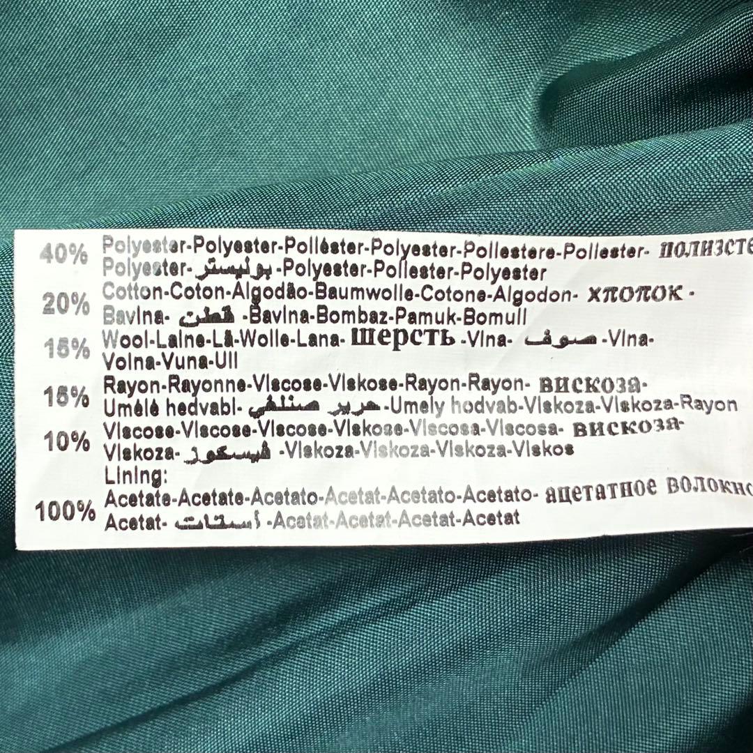 【美品】デシグアル/総柄ロングコート/刺繍/ジャガード/異素材切替/パッチワーク