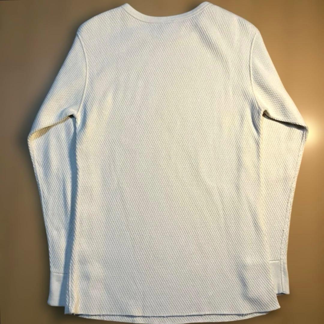 リアルマッコイズ　ミリタリーサーマルシャツ　アイボリー　Mサイズ　美品