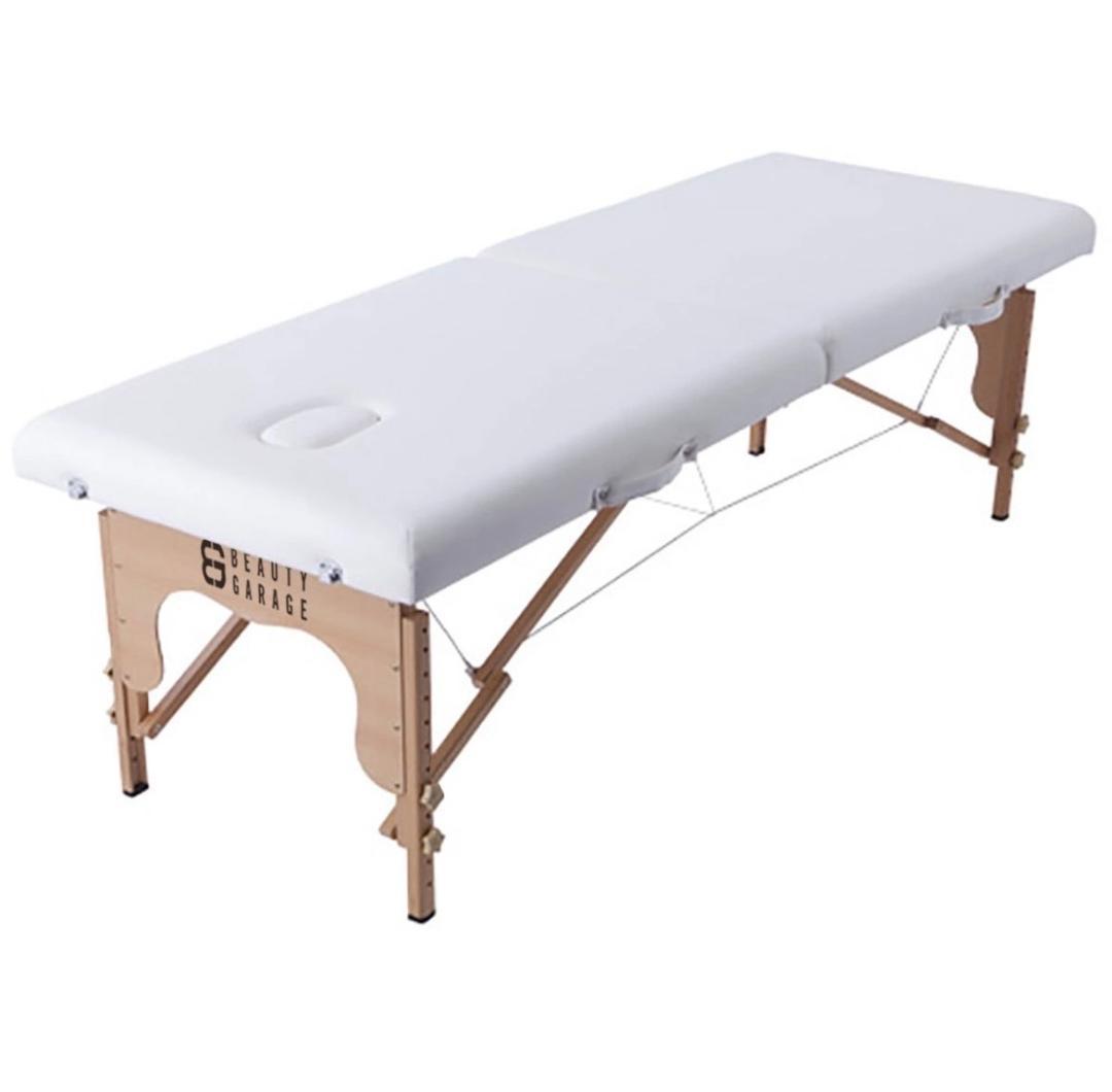 軽量木製折りたたみベッド EB-03（キャリーバッグ付）（ホワイト）