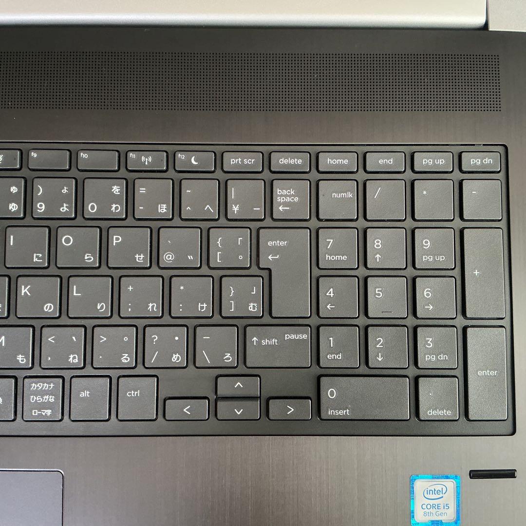 HP ProBook 大画面 17インチcorei5 第8世代 新品SSD256
