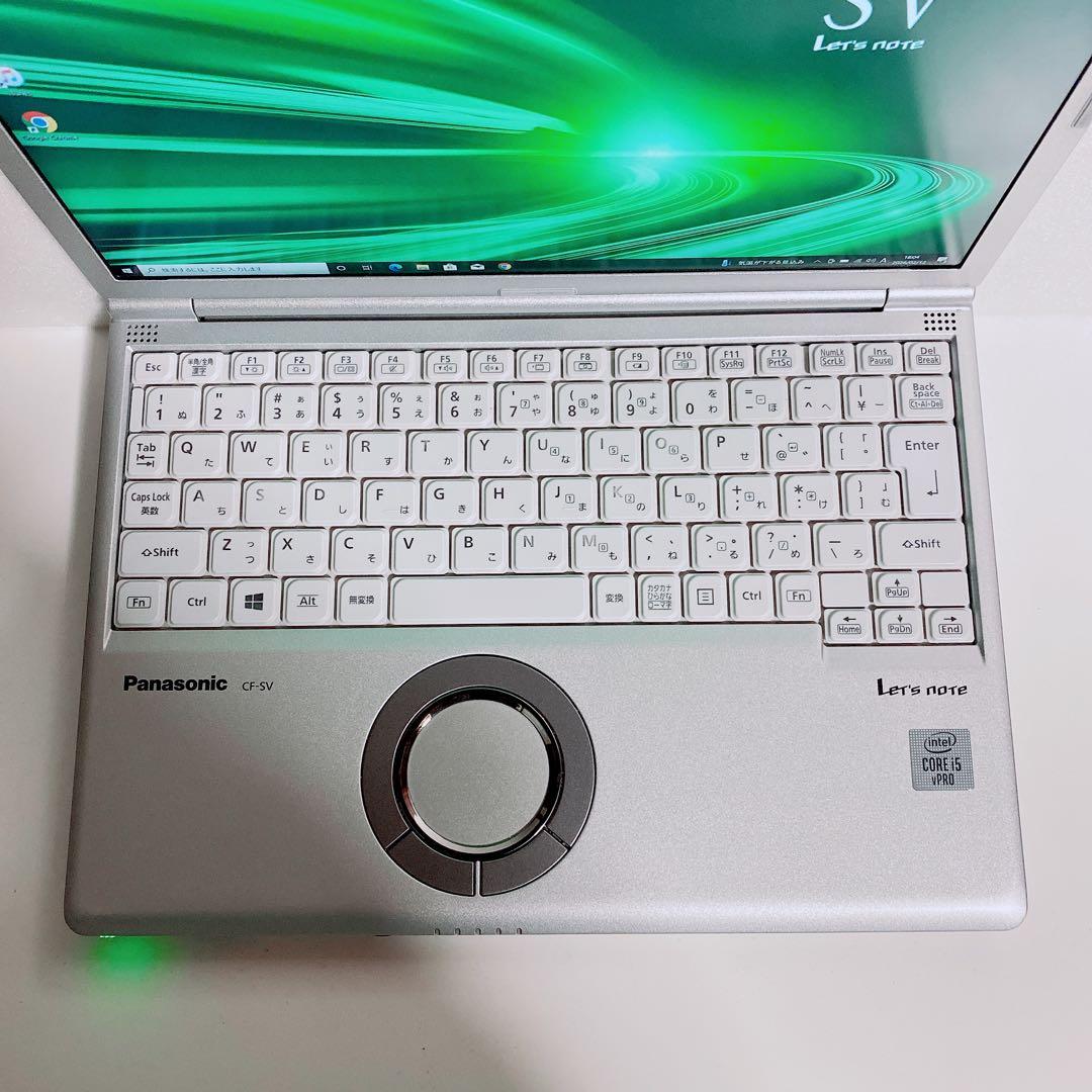 【美品】SV9爆速SSD256GB 8GBレッツノート第10世代パソコンPC