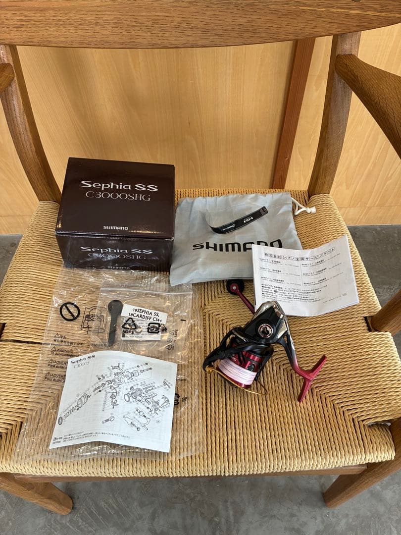 【美品】SHIMANO Sephia SS C3000SHG 　セフィアSS