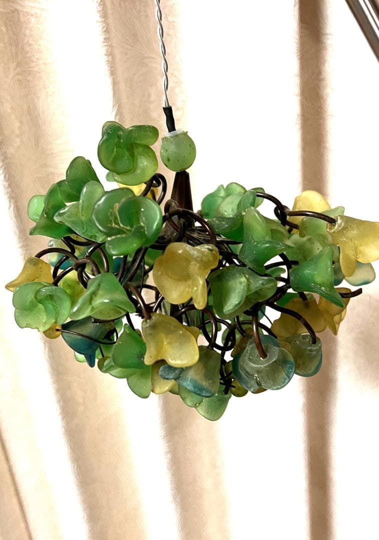 ユダライトランプ グリーンフラワー　ミハエルネグリン