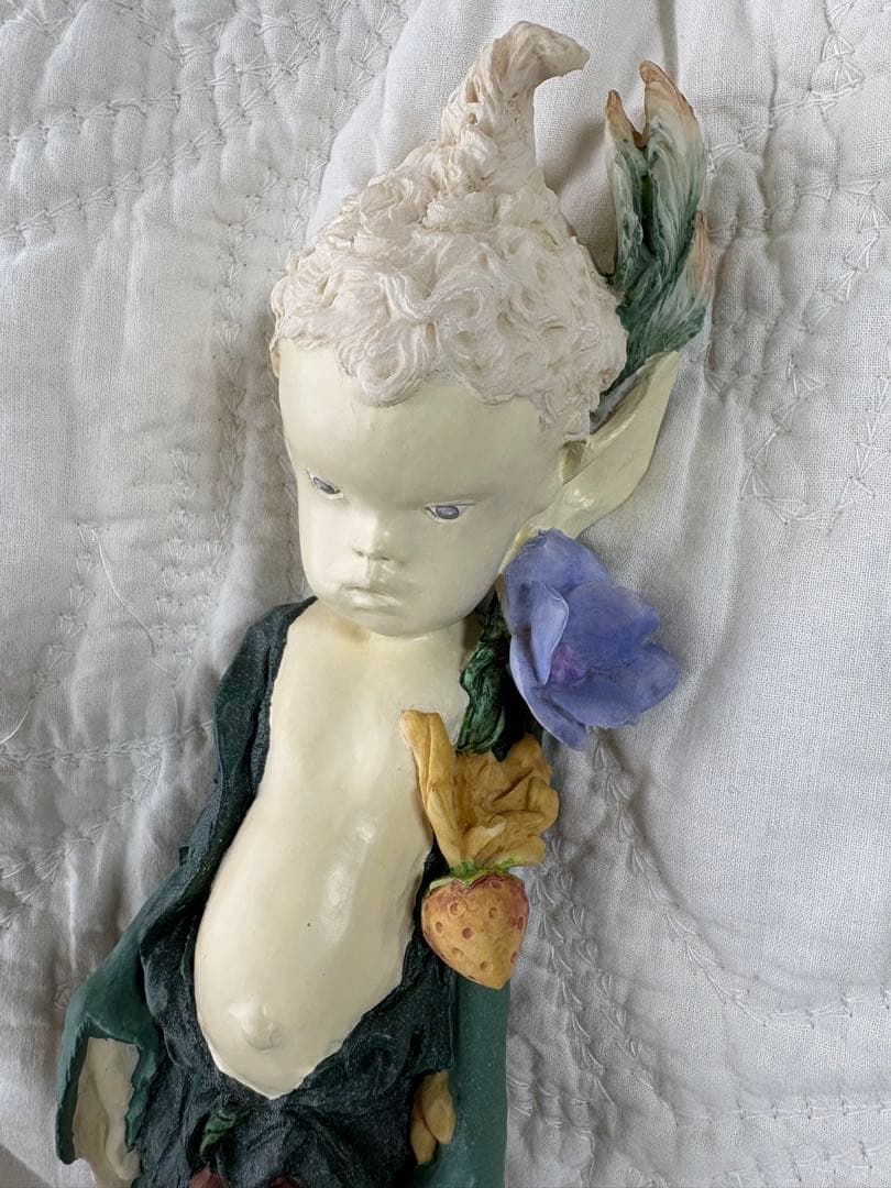 ヴィンテージ　美品 与勇輝 ニングル 妖精 チュチュ フィギュア