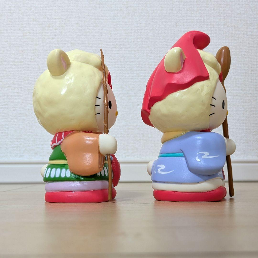 ハローキティ　七福神貯金箱7体セット　ひつじ　サンリオ　フィギュア　縁起物　干支