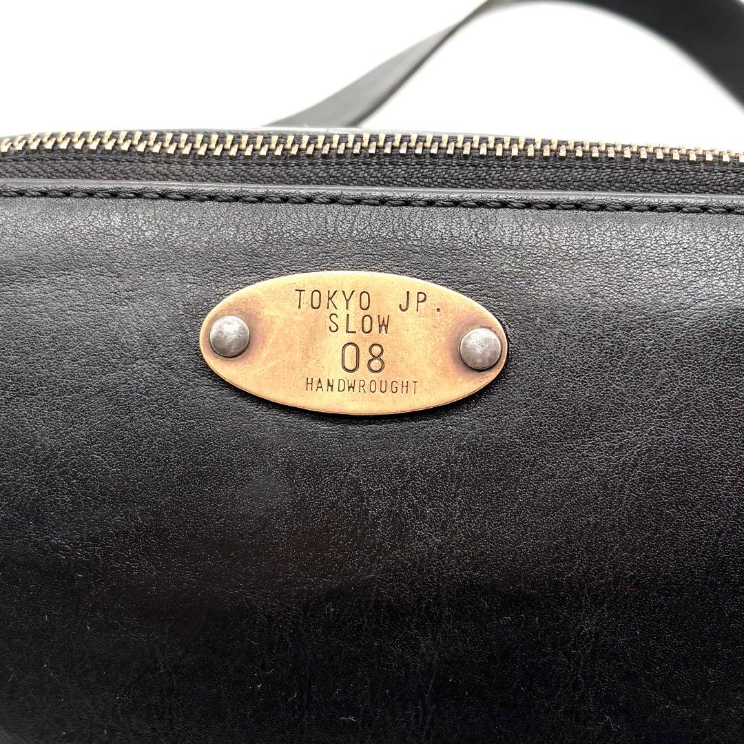 SLOW スロウ ルボーノ ボディバッグ レザー 斜め掛け ブラック